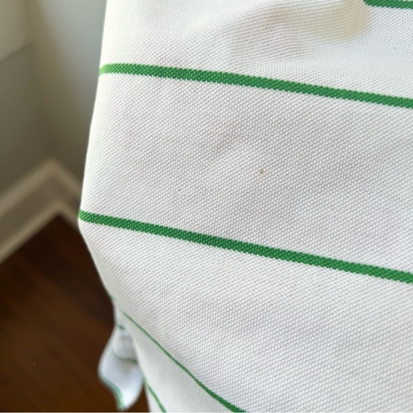 Polo Golf Ralph Lauren men’s white polo with green stripes - Picture 9 of 9